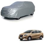 Enexoya Premium Silver Polyurethane Car Body Cover for Datsun Redi Go