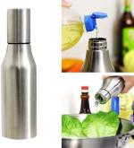 DP FASHION Stainless Steel Cooking Oil Dispenser, Oil Nozzle Dropper Container, Dust & Leak Proof Oil Bottle Pourer, Oil Pot Vinegar Dispenser, Oil Container, Oil Pourer Bottle