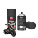 AUTOCOSMIC Silencer Coating Spray | Air Curing | Quick Drying Silencer Coating | Up to 4000C | Anti Corrosion Coating | Heat Resistance | Water and Weather Proof | Net Qty. 150ml