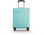 Safari Route 8 Wheels 55 Cms Small Cabin Trolley Bag Hard Case Polycarbonate 360 Degree Wheeling System Luggage, Trolley Bags for Travel, Suitcase for Travel, Spearmint