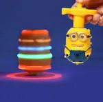 OPINA Magic Spinning Top Toy for Kids with Flashing LED Lights & Music-Multicolor
