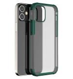 Golden Sands for Apple iPhone 12 Mini Case Cover, Rugged Frosted Semi Transparent Pc Shock Proof Slim Back Cover for Apple iPhone 12 Mini, Green