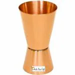 Prisha India Craft Double Side copper Jigger Shots Peg,Jiggers - 30ml& 60ml