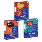 CRISTA Exotic Punjabi Cuisine Whole Spices (Masala) Combo Pack| Star Anise x 1, 50 gms| Mace x 1, 50 gms| Nutmeg x 1, 50 gms| Pack of 3