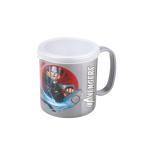 Joyo Marvel Thor Stainless Steel Milka Mug With Lid- Grey