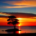 Love Creation A4 Size poster print for creative wall art- twilight-moods-9483( Sticker)