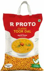 RENTIO R PROTO 5 kg Classic Toor Dal | Unpolished Toor/Arhar Dal