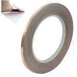 Bapna Single Sided Copper Foil Adhesive Tape 6mm Width X 25 Meter With Conductive Adhesive