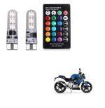 Kozdiko 2PC T10 LED RGB Car Interior Fancy/Parking Remote Control Light for BMW G3 10R