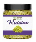 PIYOR 100% Natural Premium Quality Seedless Kishmish Raisins (250 g)