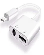 LIMESHOT USB Headphone Jack and Charge Splitter Adapter for All i Phone 11, 12, 13, XS, MAX, XR, iPad