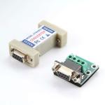 Microware RS232 to RS485 Serial Converter Adapter with 4 Position Terminal Block for Industrial Long Haul Communication Data Support