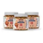 Heeva Roasted Makhana | Foxnut | Peri Peri | Flavour | Gluten Free | Roasted - Not Fried | No Cholesterol | Healthy Super Food | Calcium Rich | Combo Pack 100g X 3 | (100g Each)