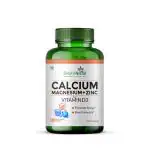 Simply Herbal Calcium Magnesium Zinc Vitamin D3 Supplement Tablet for Men & Women With Vitamin B12 Promote Bone Density & Muscle Growth Helps to Fight Bone Loss 120 Tablets