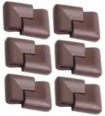 Mopslik 12 Pcs Baby Safety Child Proofing U Shape Edge Protector Corner Guard for Glass and Thin Table Tops