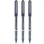 Uni-ball UB 150 Eye Roller Pens Blister, 0.5 mm Tip, Blue Ink, Pack of 3