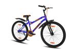 GANG CATCHER UG Non-Suspension V-Brake 26T Single Speed Mountain Cycle (Dark Blue, Orange)
