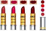 OUR BEAUTY Multicolor Long Stay And Soft Matte Lipstick Set 29Aug76 (Set Of 4)
