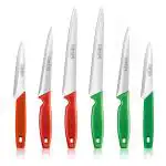 Godrej Cartini Knives kit, 6 Pc Set Set, Stainless Steel (AISI 420J2)