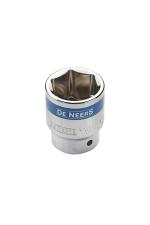 De Neers Multicolor Metal 19mm (3/4) Sq. Drive HEX Socket 46mm - C Series, Extra Heavy (Pack of 4)