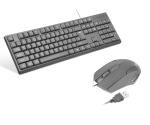 Enter Easy Click Wired Keyboard + Cursor Wired Mouse Combo (Black)