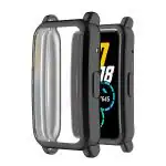 LIRAMARK Soft TPU Front Protection Case Cover for Honor Watch ES (Black)