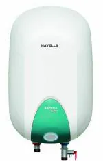 Havells India Ltd Instanio Prime GHWAICTBL015 15 L Water Heater Vertical Mount 2000 W and 230 V, White and Blue
