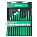 HANBON 922112 CHISEL SET 12PCS COMBINATION CHISEL SET (MALFAH ENTERPRISES)