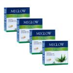 Meglow Cold Cream for All Skin Type |With SPF-15 Protection|Non-Sticky|Enriched with Natural Aloe Vera & Cucumber Extract for Nourishment and Moisturizing Skin (Pack of 4)