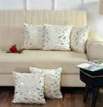 The next Immense Brown , feather pattern ( set of 5 , 12x12 inch, Square cushion cover)