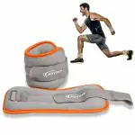 Joyfit - Ankle Weights - Adjustable Ankle Weight and Wrist Weight, for Running, Jogging, Cycling, Sand Filled, for Both Men and Women, 0.5 Kg and 1 Kg (Pair)