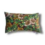 KS Pillows 100% Pure Organic ILAVAM PANJU Pillow For Comfortable Sleep Floral Print Pillows (Green)