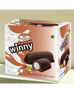 Ribbons and Balloons Winny Choco Sponge Cake with Chocolate Filling 600 g (Pack of 24)