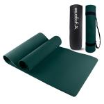 Yogarise Anti-Skid Yoga Mat with Carry Bag & Strap For Home Gym & Outdoor Workout, Water-Resistant, Soft, Easy to Fold (4mm) (Army Green)