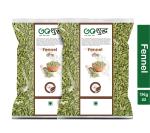 Goshudh Fennel 2 kg (1Kg X 2 Pack) Saunf