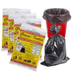 Mast Green India Garbage Bags | Size 19 x 21 | OXO-Biodegradable Waste Bags (Pack of 4 Packets)