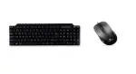 ZEBRONICS KM2100 Wired Keyboard + Power Plus Wired Optical Mouse (Black)