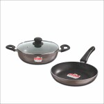 KITCHEN ESSENTIALS NON STICK COMBO SET OF 3PCS