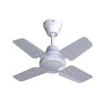 V-Guard Windle Pro High-Speed Ceiling Fan for Home | Energy Efficient | WHITE | 600mm Sweep | 830 RPM Speed | Aerodynamically designed metal blades for better air delivery | 100% Copper Motor