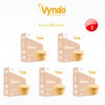 Vyndo Farali Bhakhri (200 gm) Pack Of 5 | Millet Snacks | Healthy Snacks | Gluten free | No wheat | Fasting Snack
