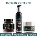 mCaffeine Bathe-in Coffee Kit - Exfoliate & Moisturize