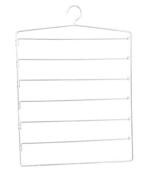 Porpoise 2 Piece Multi-Tier Steel Hanger Set - Unique Design (Pack of 2) (6 Layers)