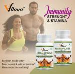 VLTAVA Herbal Booster CAPSULE | Real Strength for Men | Energy Booster | Boosts Immunity |