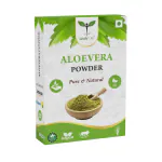 Leafy Life-100% Natural Aloe Vera Leaf (Aloe Barbadensis) Powder - for Hair And Skin Care (500 gram)