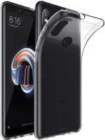 RUNICHA Back Cover for Mi Max 3 (Transparent, Grip Case, Pack of: 1)