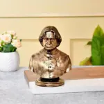 WELNO Dr. A. P. J. Abdul Kalam Statue Idol for Tableware and Home Decorative Figurine (5 Inch) Bronze Colour