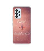 Casotec Travel with Plane Design Printed Silicon Soft TPU Back Case Cover for Samsung Galaxy A53 5G