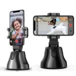 JGREEN Auto face tracking tripod phone holder 360 rotation smart, camera support 360 rotatable selfie, auto face detection mount tripod holder mobile smartphone.