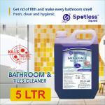 Spotless squad Bathroom & Tiles Cleaner Liquid| Disinfectant Bathroom Cleaner (5 liter)