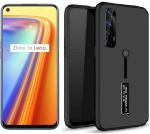 CarryWrap Back Cover for Realme 7, Realme C17 (Black, Cases with Holder, Pack of: 1)